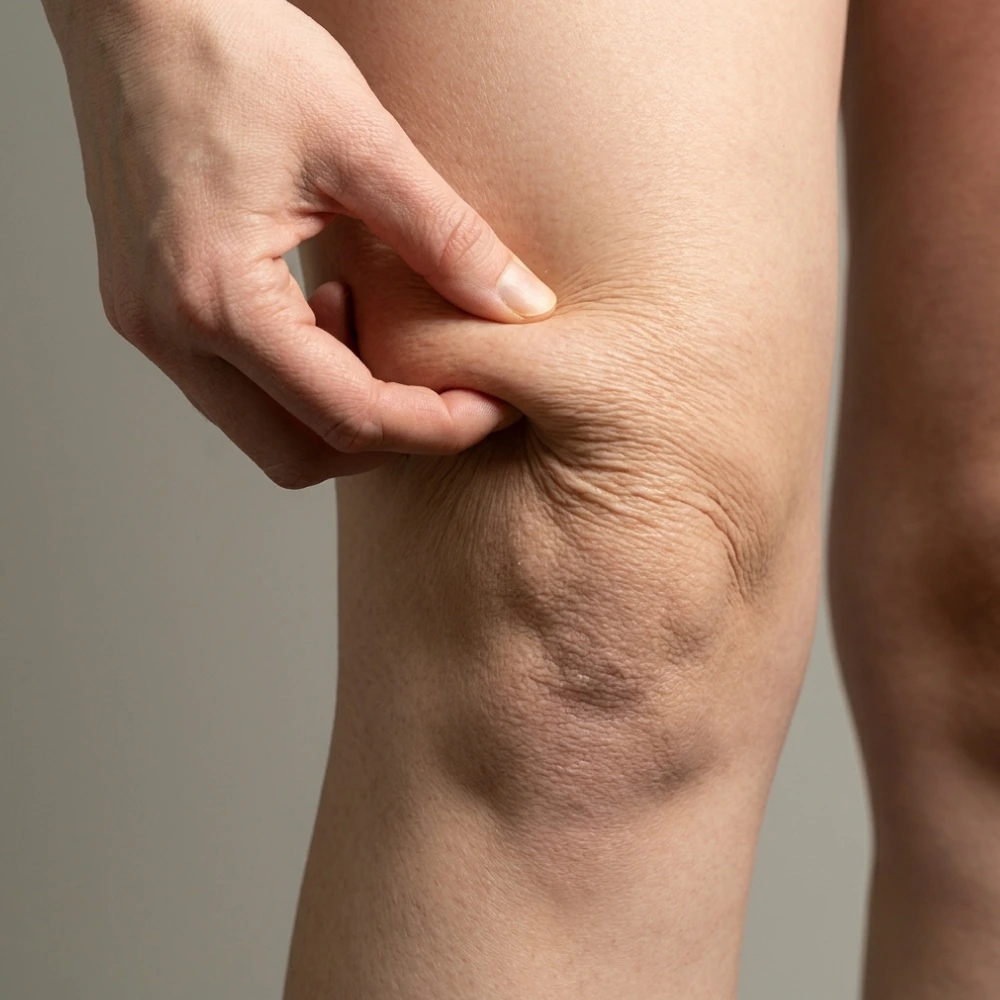 Knees consultation area for body concerns at LAVAĒ Sculpt Singapore
