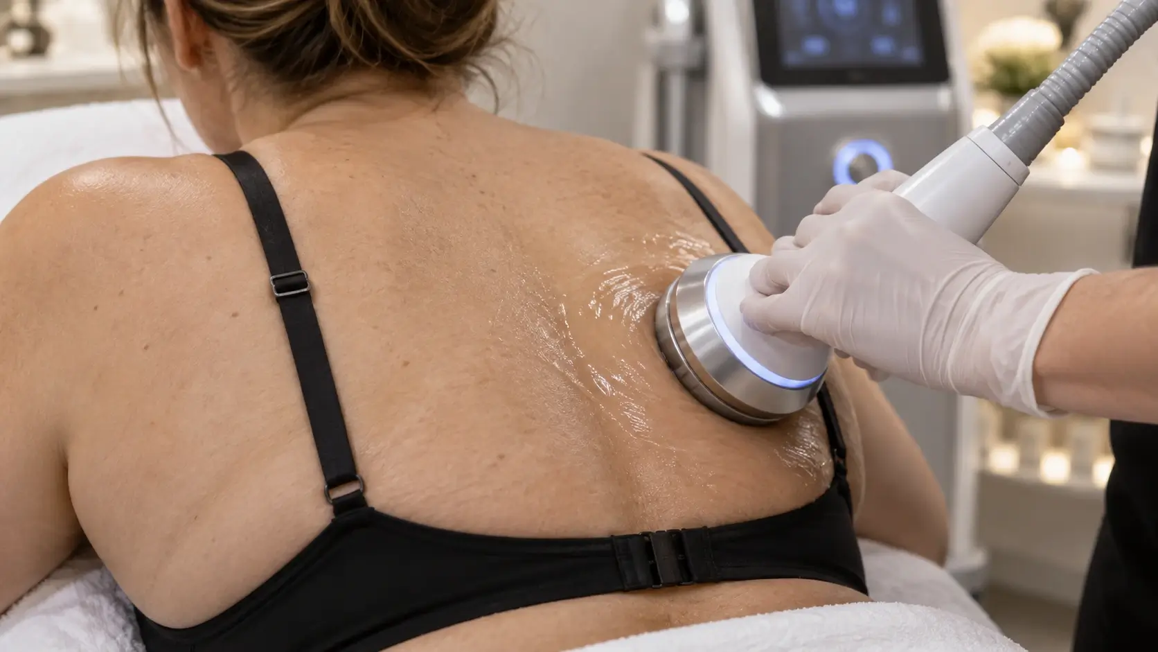 Bra bulge and upper back fat body contouring guide in Singapore