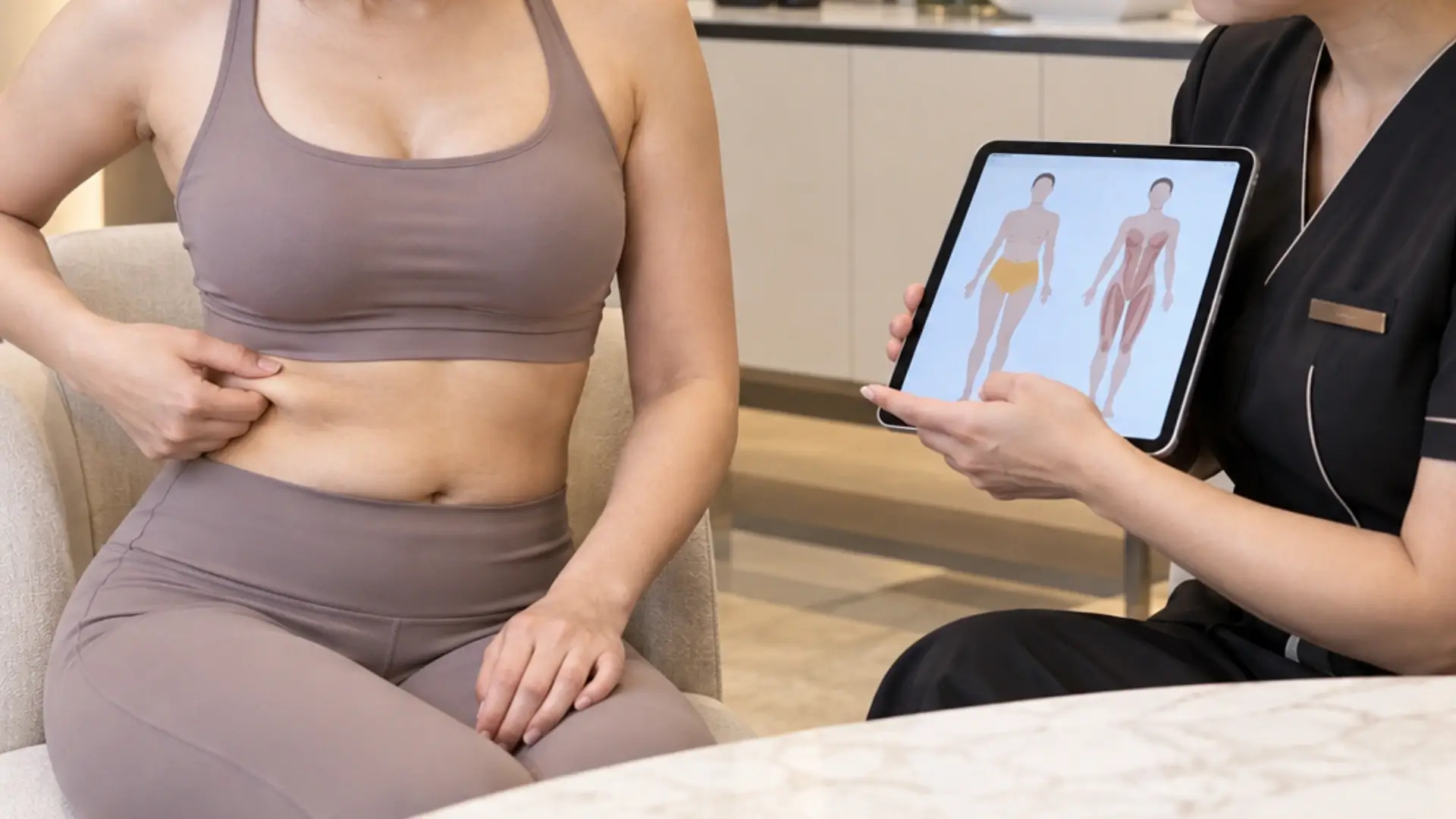 Fat reduction versus muscle toning body sculpting comparison in Singapore