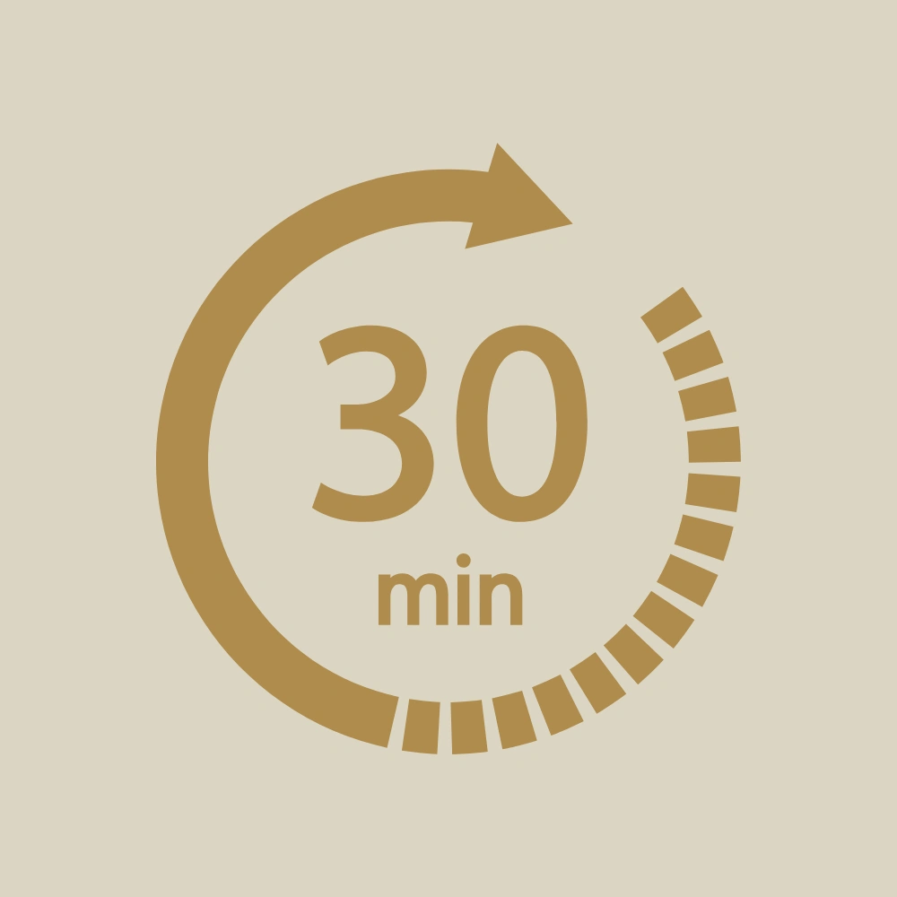 ~30 Minutes treatment area or benefit for Emshape Body Sculpture