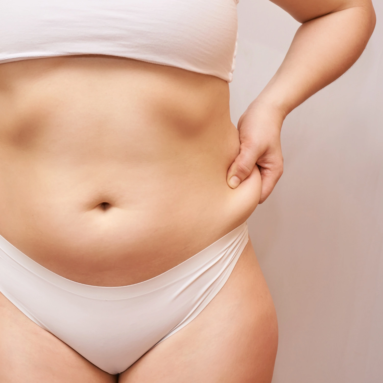 Lower belly contouring icon