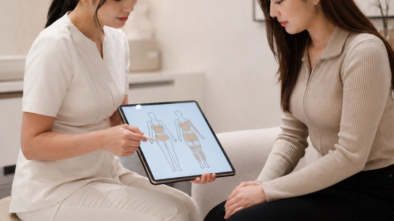 Body Contouring consultation and assessment at LAVAĒ Sculpt Singapore